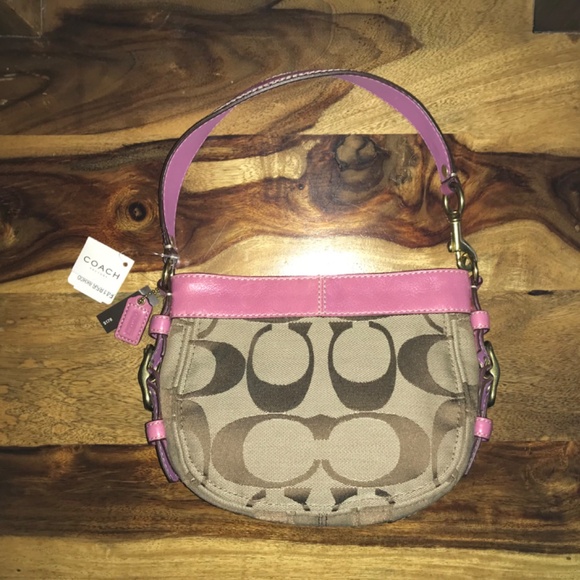 Coach Signature Hobo Bag - Picture 7 of 12
